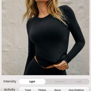 NWOT athletic long sleeve